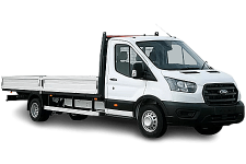 Minibus Hire Barry - Ford Transit Dropside Van - Van hire Barry