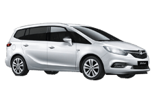 Minibus Hire Barry - Vauxhall Zafira 7-Seater - Minibus hire Barry
